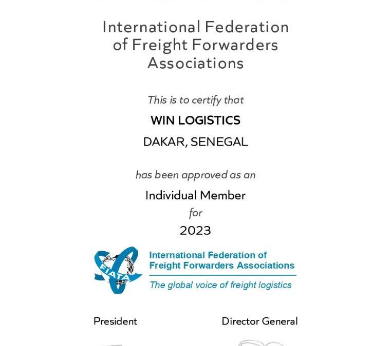 Certification FIATA International Federation of Freight Forwarders Associations